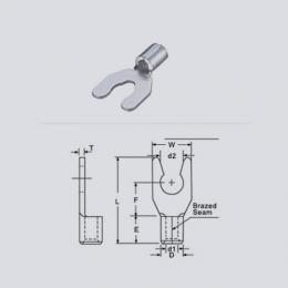 Non-Insulated Locking Spade ...